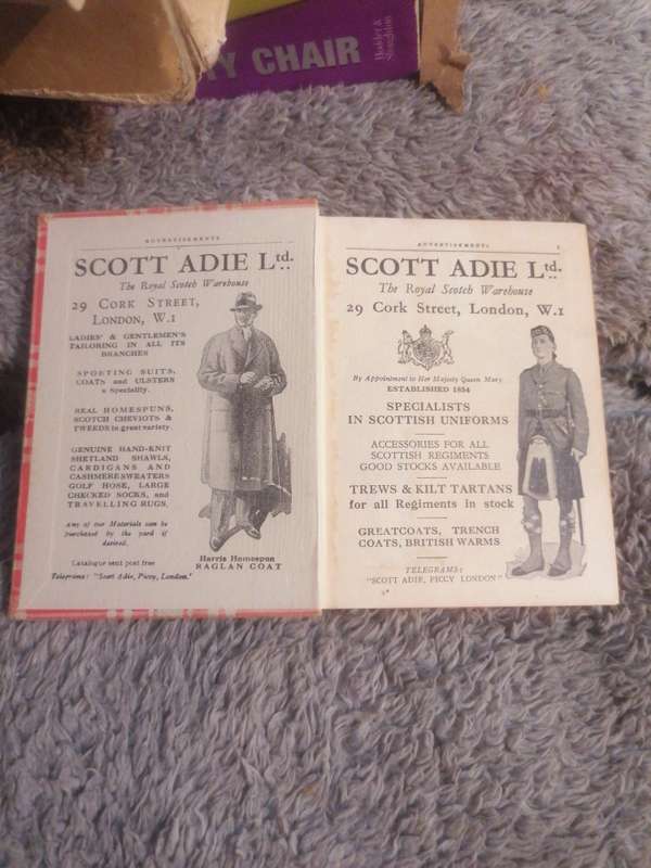 The Scottish Clans and Their Tartans By W A K Johnston Ltd 1949