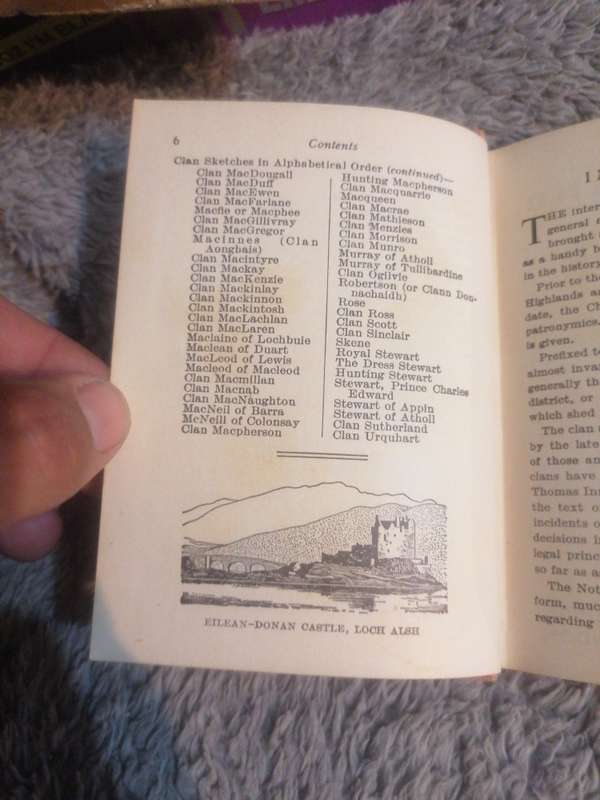 The Scottish Clans and Their Tartans By W A K Johnston Ltd 1949