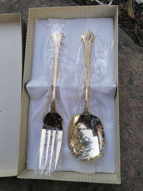 Vintage Gold plated set