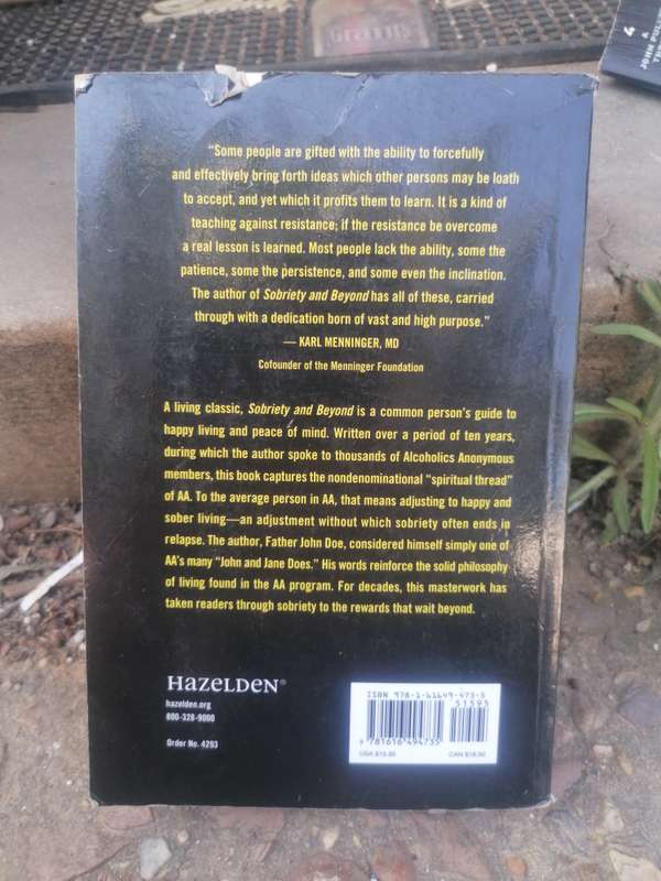 Sobriety and Beyond Book by John Father Doe
