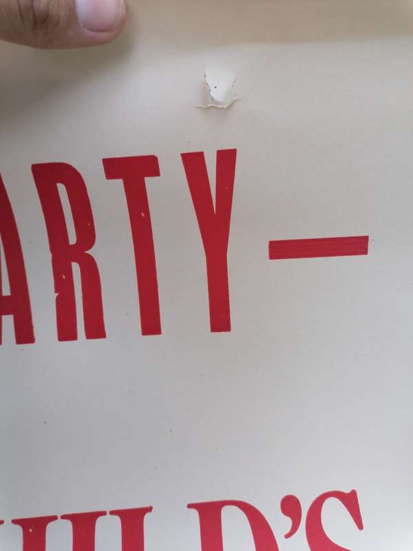 Rare find a original apartheid National party poster