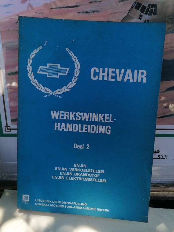 Chevair werkswinkel handleiding deel 2 /Chevair workshop manual