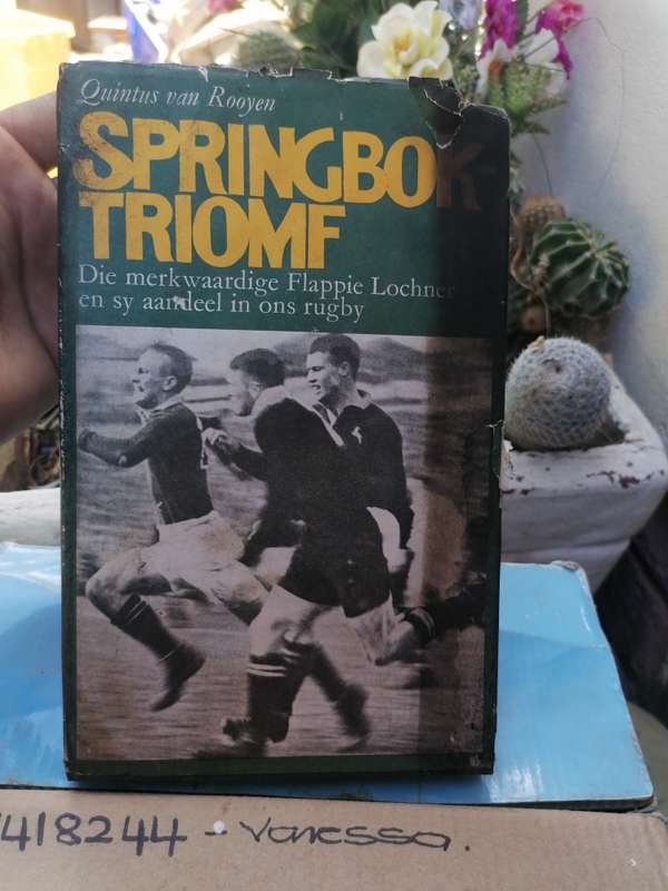 Springbok triomf deur Quintus van rooyen 1972 eerste druk