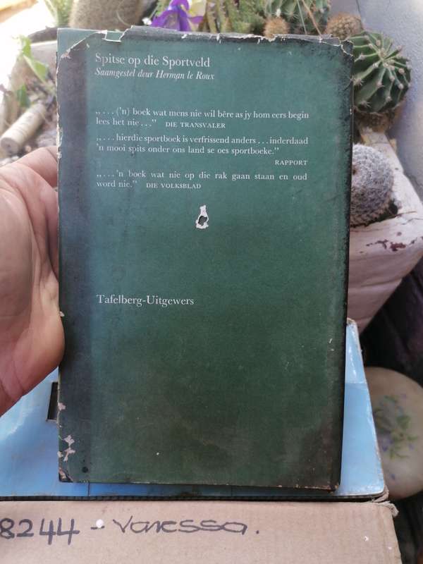 Springbok triomf deur Quintus van rooyen 1972 eerste druk