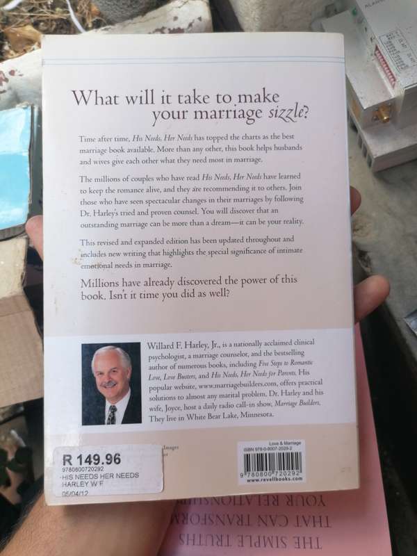His Needs, Her Needs by Willard F. Harley jr
