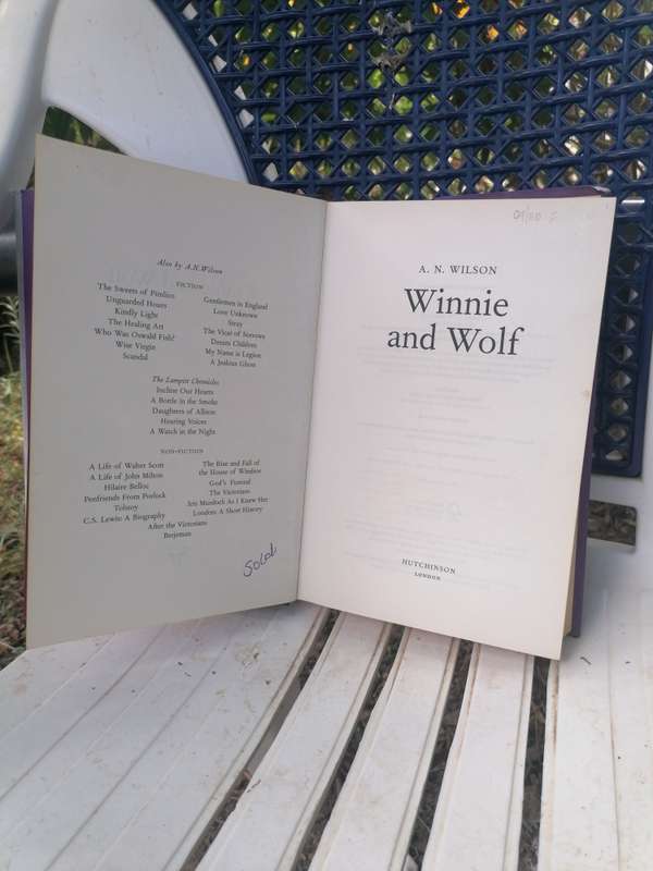 Winnie and Wolf: A Novel Book by A. N. Wilson