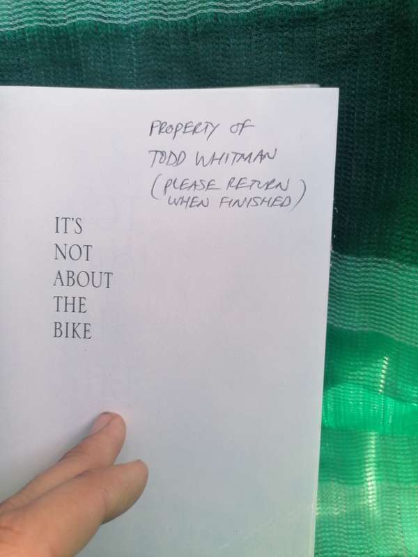 It's Not About the Bike Book by Lance Armstrong and Sally Jenkins