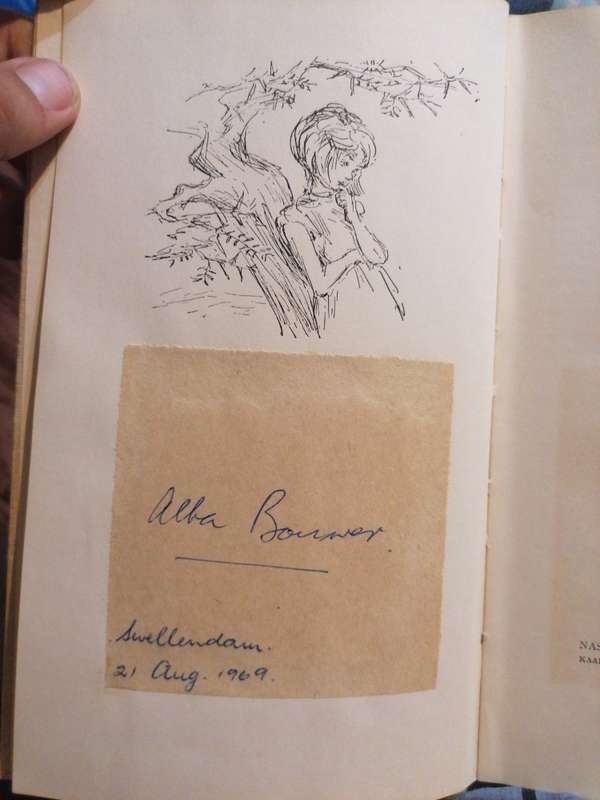 Stories van Rivierplaas deur Alba bouwer 1955 eerste druk . Geteken