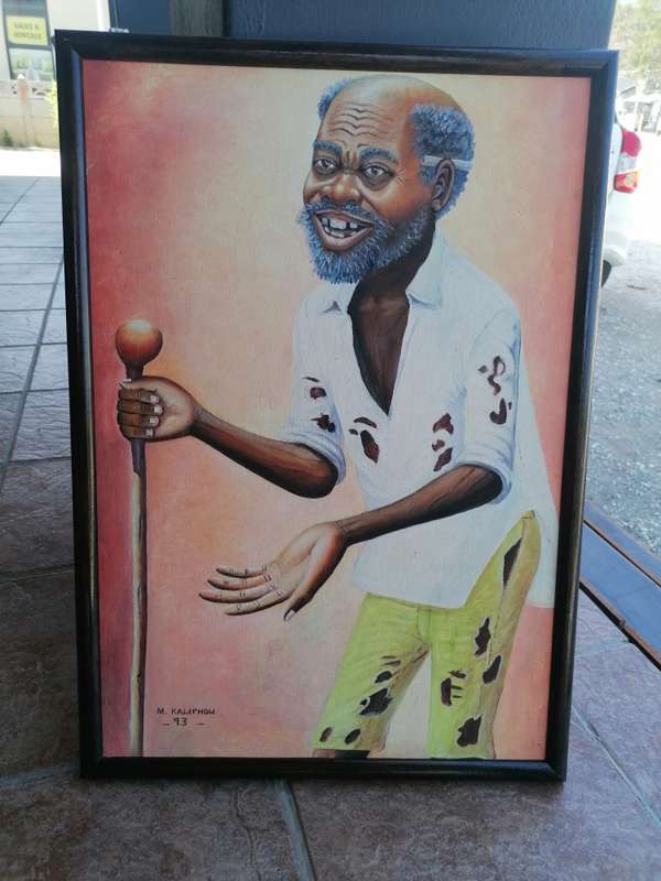 Original painting by Martin Kalipholi