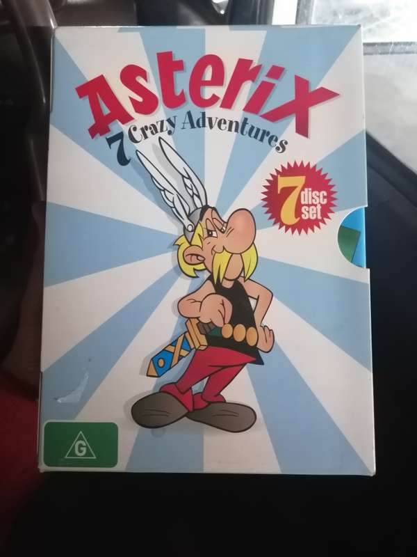 ASTERIX 7 Crazy Adventures DVD BOX SET