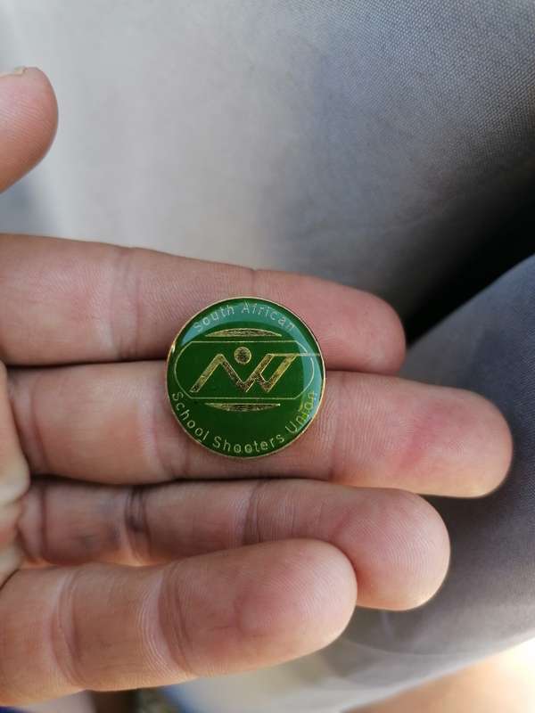 South african school shooters union pin
