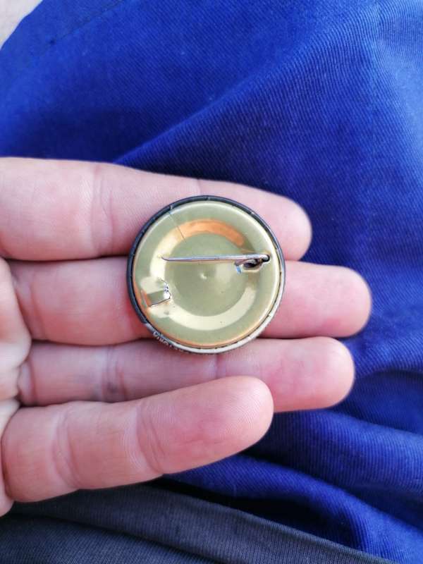 ONS EERSTE MINISTER DR D. F MALAN LAPEL PIN