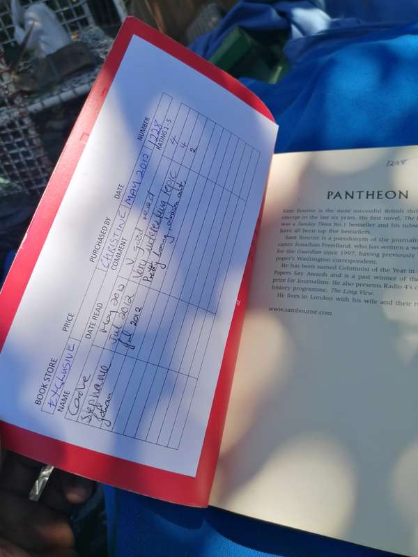 Pantheon by Sam Bourne