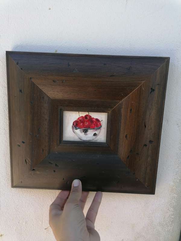 Original Charles van der merwe minature paint