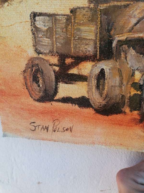 Original Stan polson painting