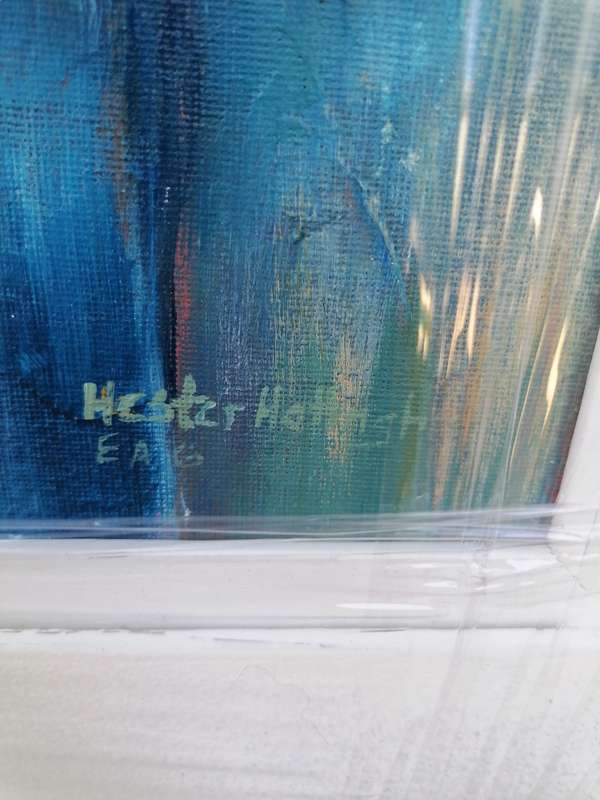 Original floral painting by Hester Hattingh