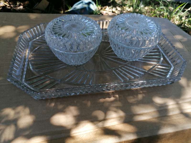 Lead crystal set