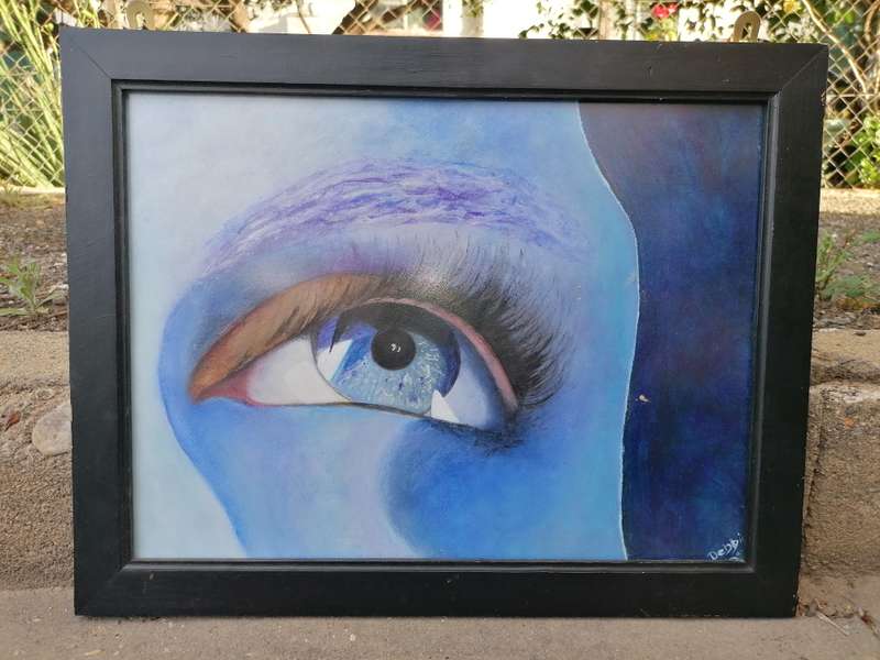 Painting of a eye