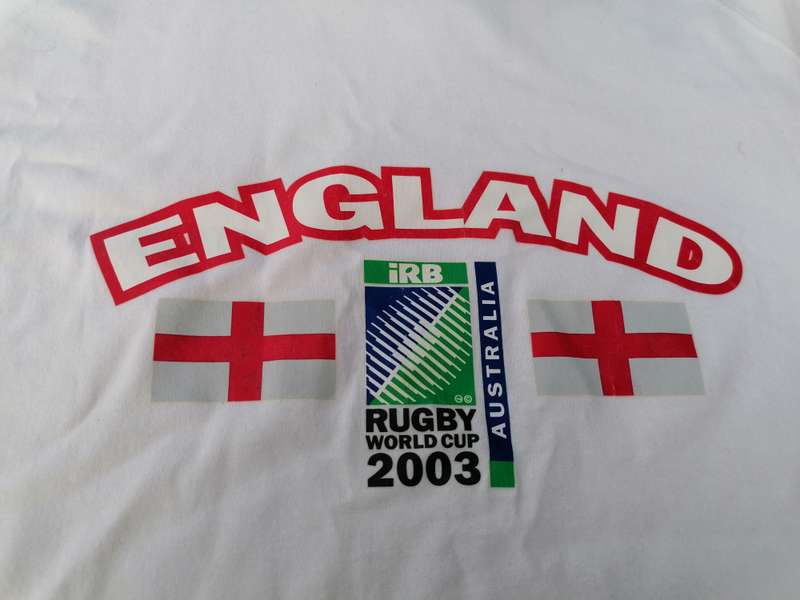 Rugby world cup 2003 England shirt