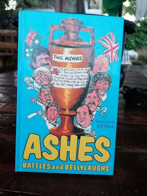 Ashes - Battles and Bellylaughs 1990 1st Ed. HC Book