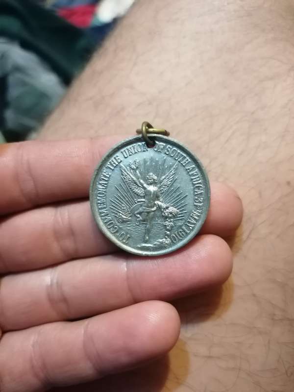 31 May 1910 Union of SA Commemorative Medallion