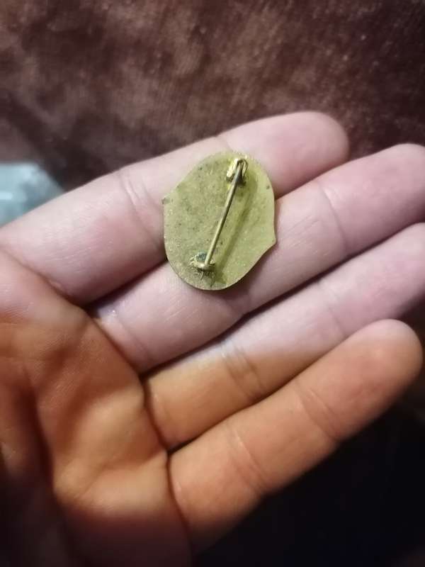 VINTAGE GIRLS LIFE BRIGADE - LETTER P - ENAMEL PIN BADGE