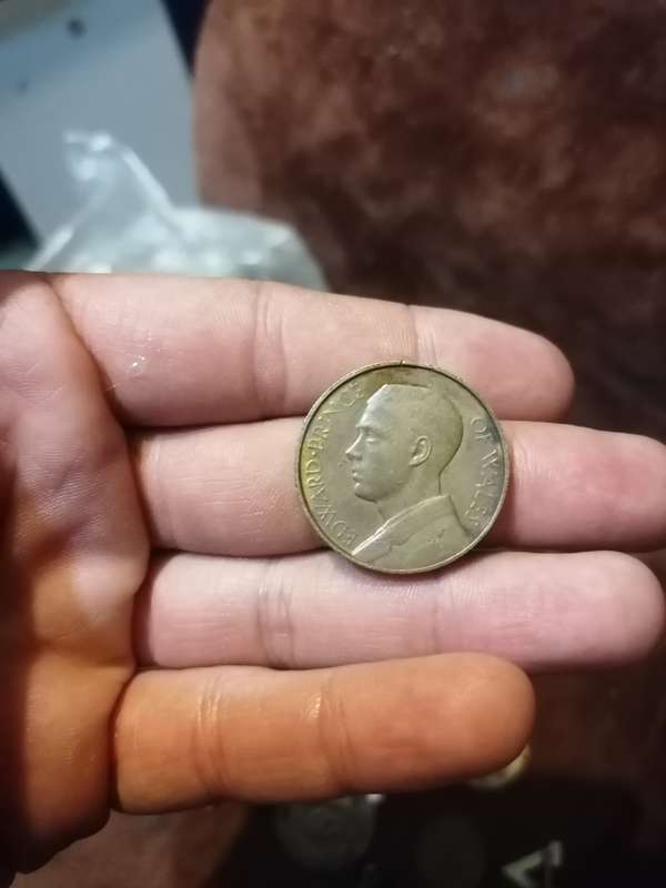 1925 Edward, Prince of Whales medallion