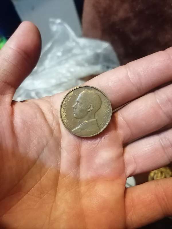 1925 Edward, Prince of Whales medallion