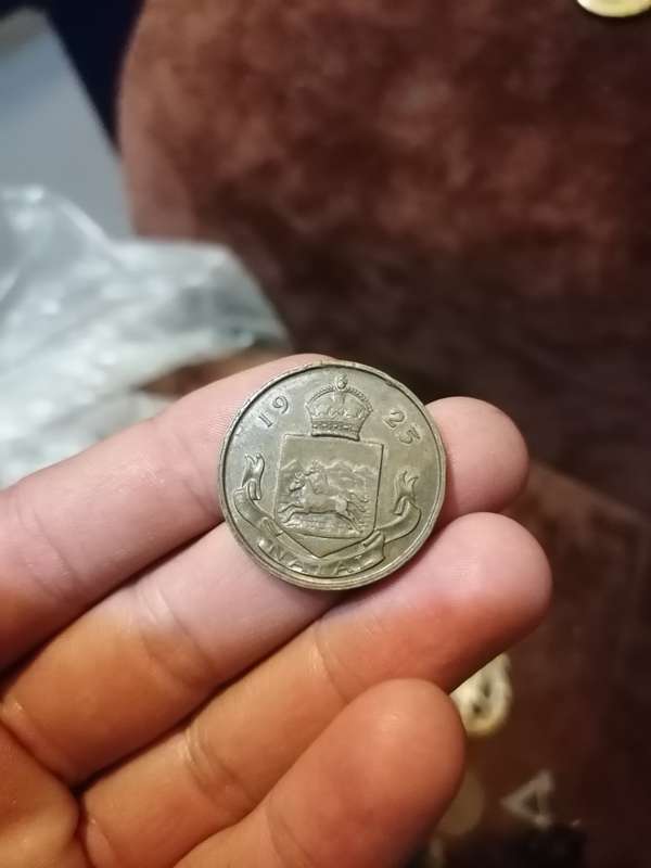 Prince Edward of Wales 1925 Natal visit medallion