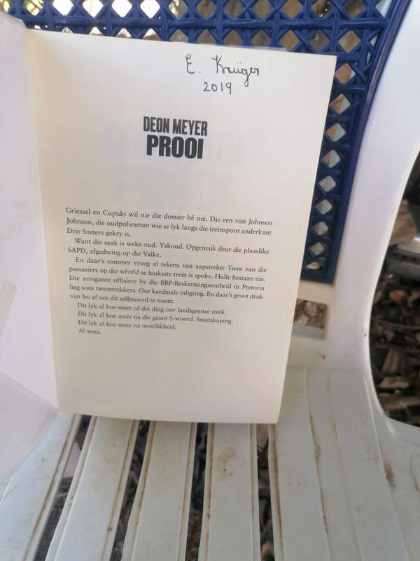 Deon Meyer Prooi