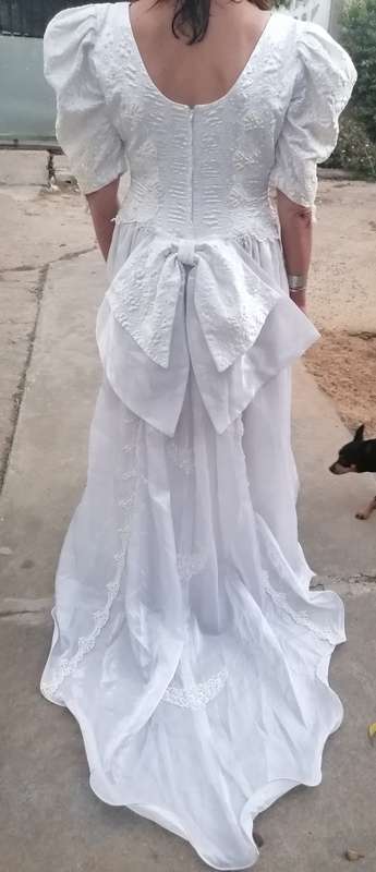 Vintage wedding dress size 36