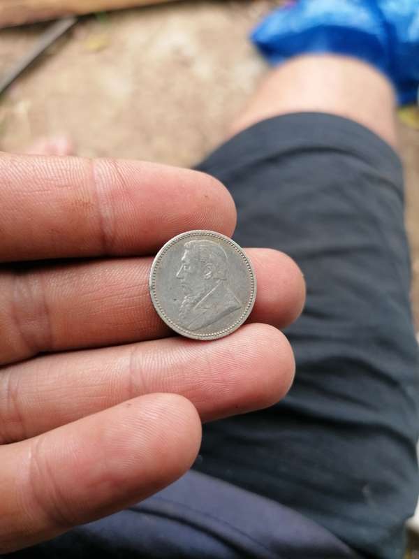 1896 ZAR SIXPENCE