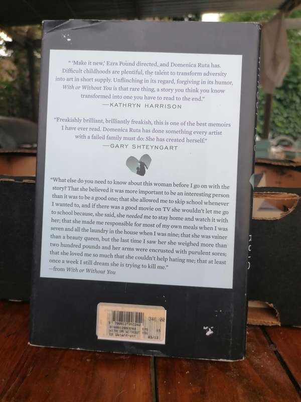 With or Without You: A Memoir Book by Domenica Ruta