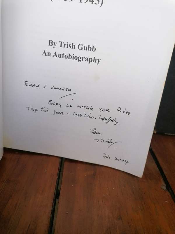 Child's Play In Wartime England by Trish Gubb. Signed