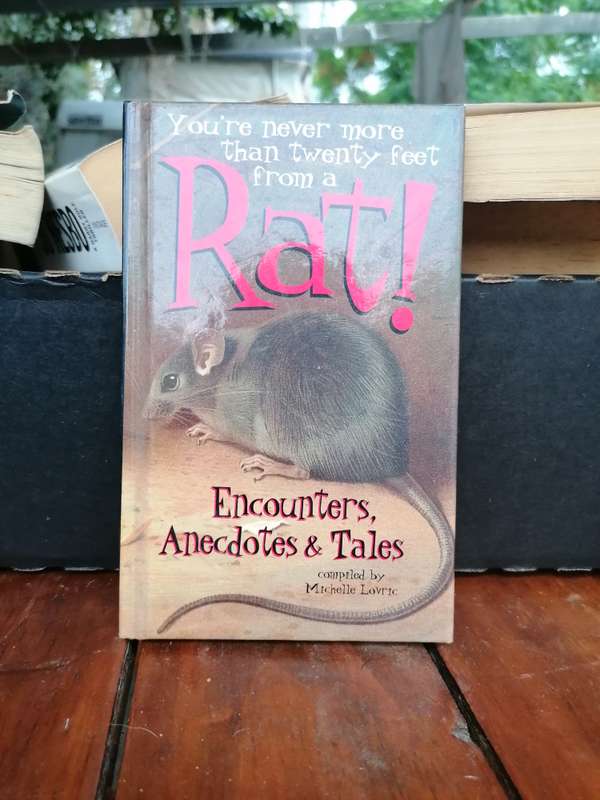 You're never more than twenty feet from a  Encounters, Anecdotes & Tales  comptled by Michelle Lovri