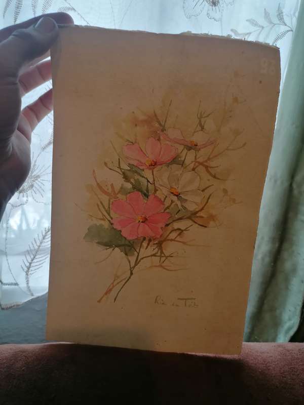 Original Ria du toit watercolor
