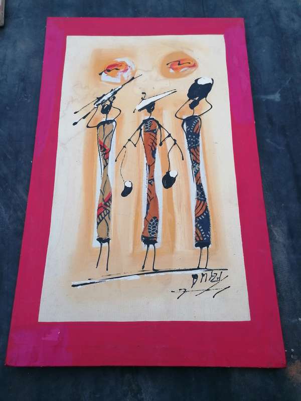 Original African painting. Condition as per picture