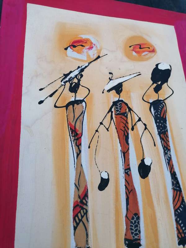 Original African painting. Condition as per picture