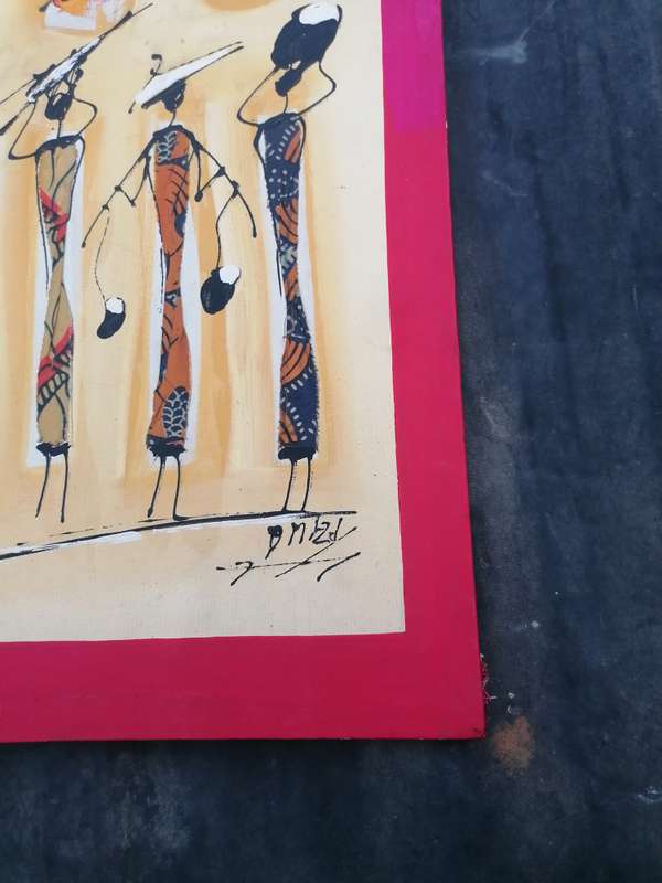Original African painting. Condition as per picture