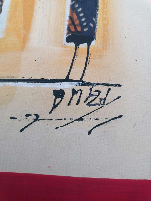 Original African painting. Condition as per picture