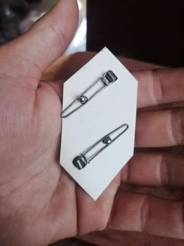 Cute pair of Enamel snail earrings
