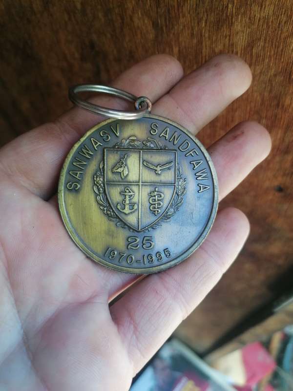 SANWASV /SANDFAWA 1970-1995 medal number 524