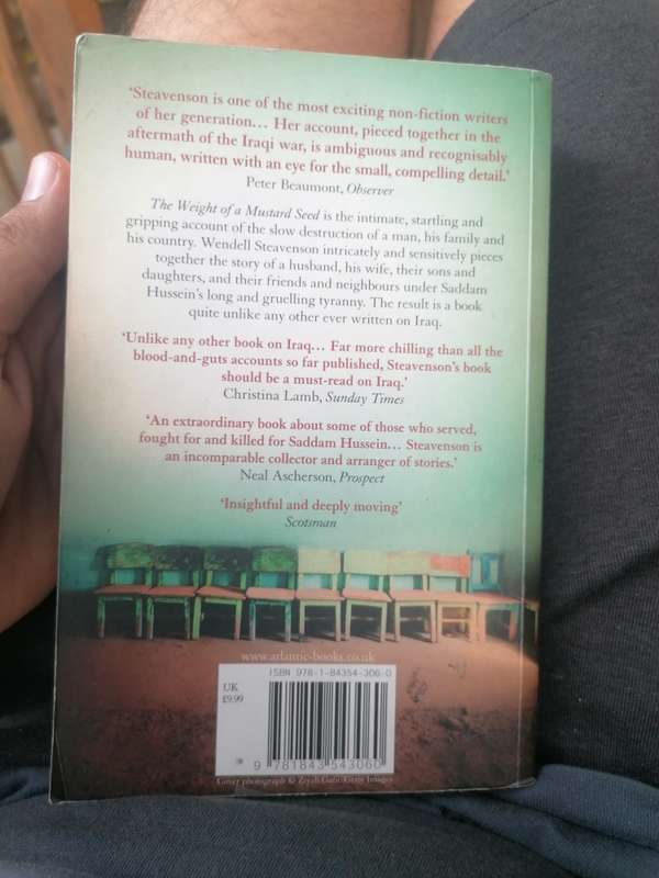 The Weight of a Mustard Seed Book by Wendell Steavenson