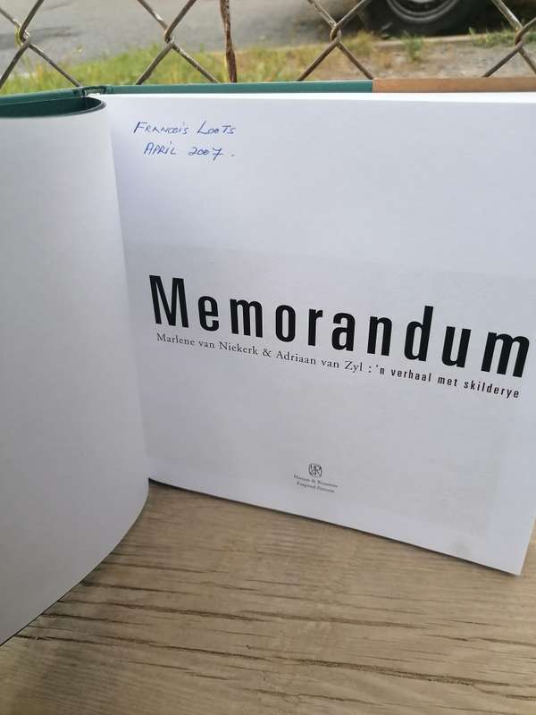 Memorandum: A Story with Paintings