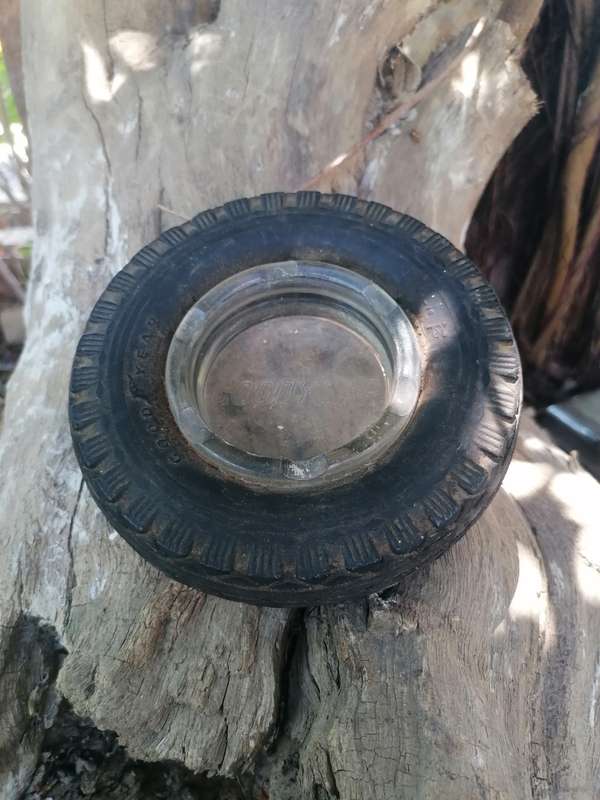 Vintage Tire Ashtray Goodyear