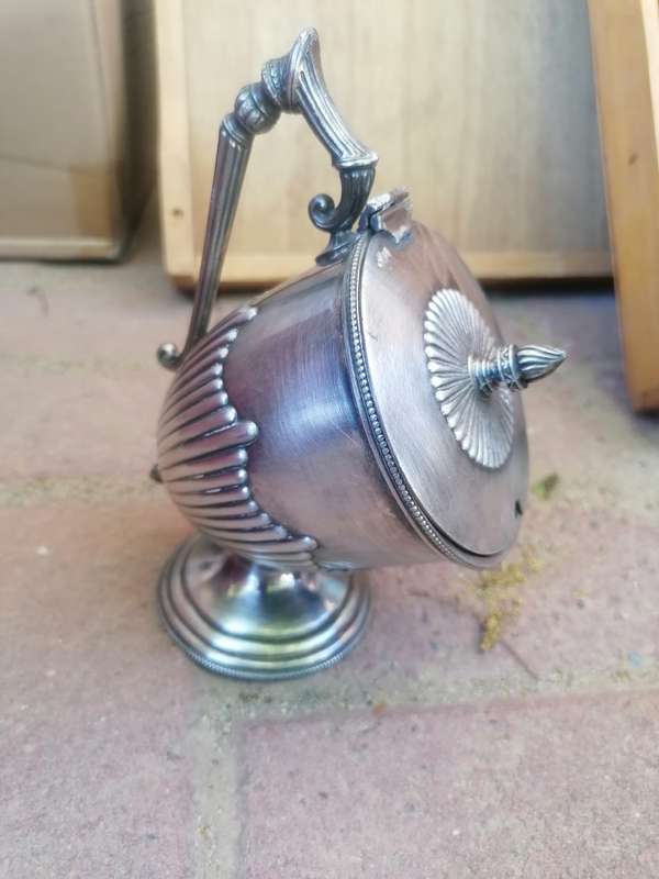Philip Ashberry & Sons Art Nouveau  sugar shuttle