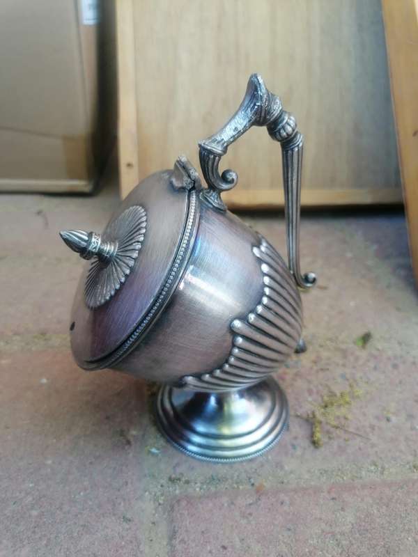 Philip Ashberry & Sons Art Nouveau  sugar shuttle