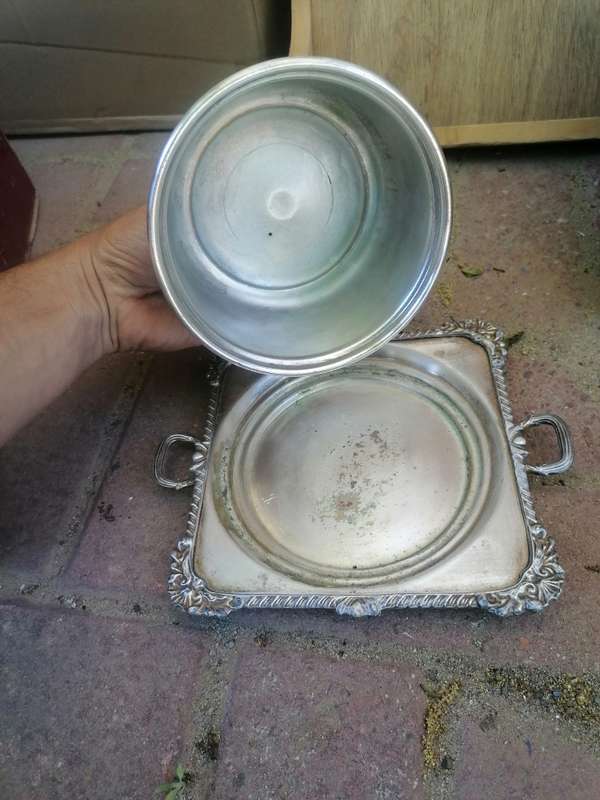Antique butter dish