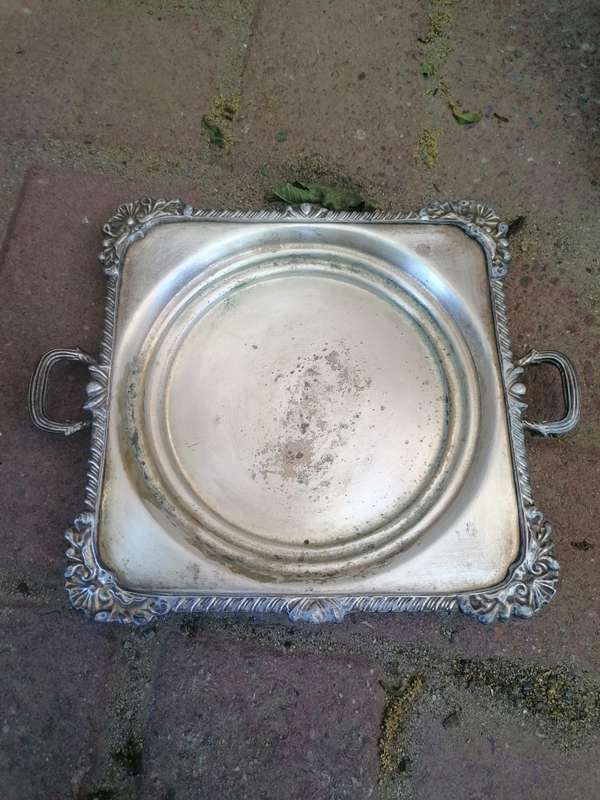 Antique butter dish