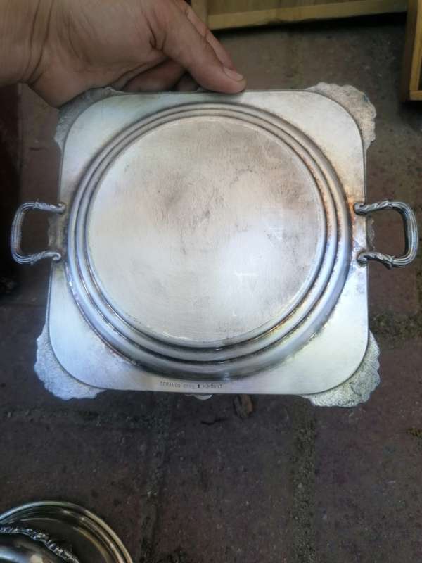 Antique butter dish